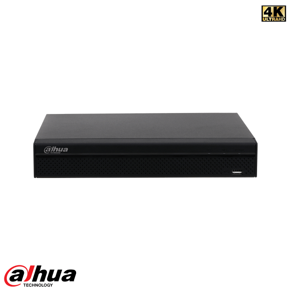 Dahua 8 kanaals Compact 1U 4K&H.265 Lite NVR incl 2TB HDD