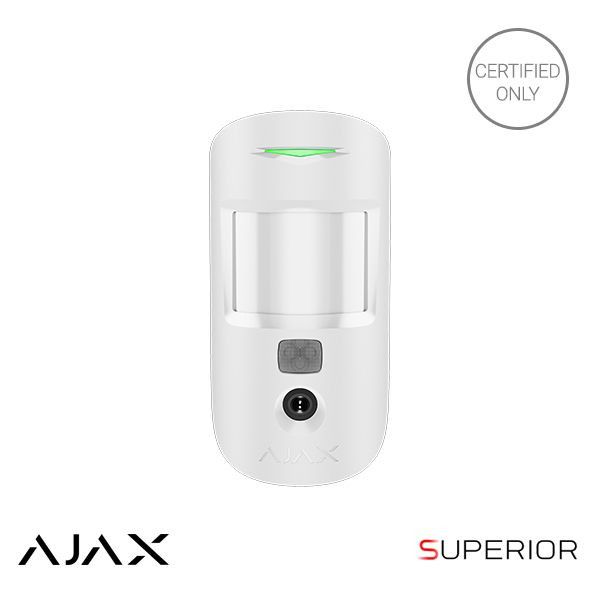 Ajax MotionCam Superior (PhOD) Jeweller wit