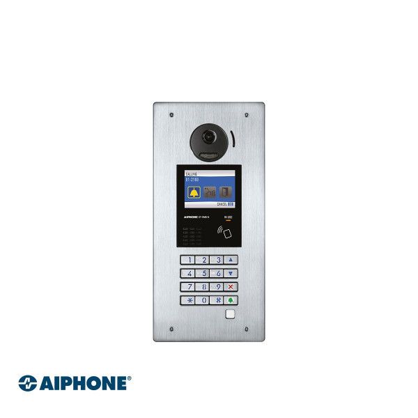 Aiphone All-in-one entrance station with NFC reader