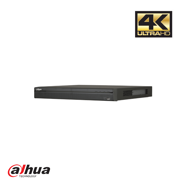 Dahua 8 kanaals 1U 8PoE 4K H.265 Pro Network Video Recorder ePoE incl 2 TB HDD