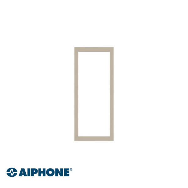 Aiphone 3-module front frame & bracket