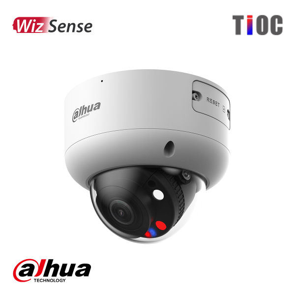 Dahua 4MP TiOC2.0 Vari-focal Dome WizSense Camera 2.7-13.5mm