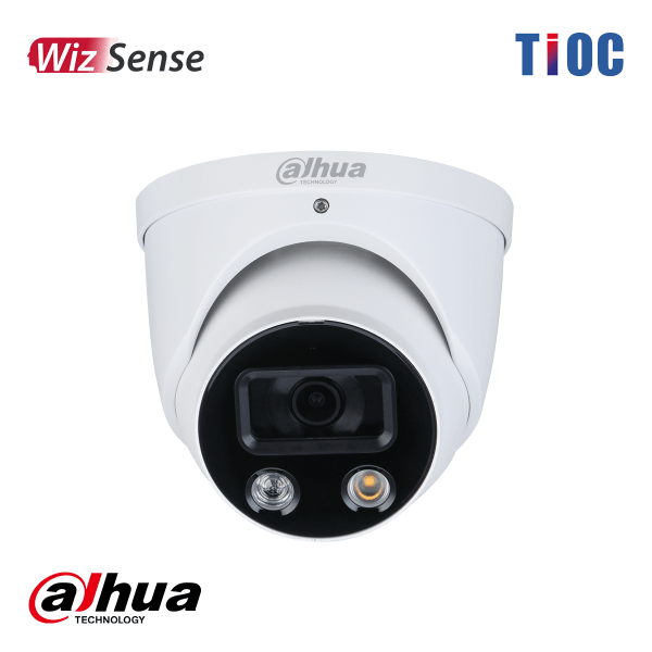 Dahua 8MP S4 TiOC 2.0 Active Deterrence Fixed Eyeball WizSense 2.8mm