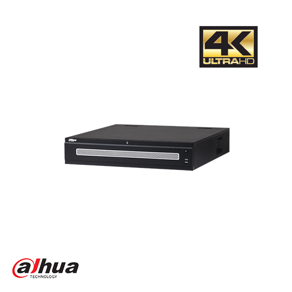 Dahua 128 kanalen 4K netwerk video recorder incl. 4 TB HDD