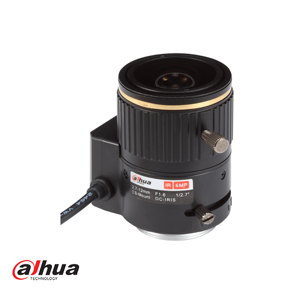 Dahua lens 2.7-12mm CS mount 6MP 1/2.7"