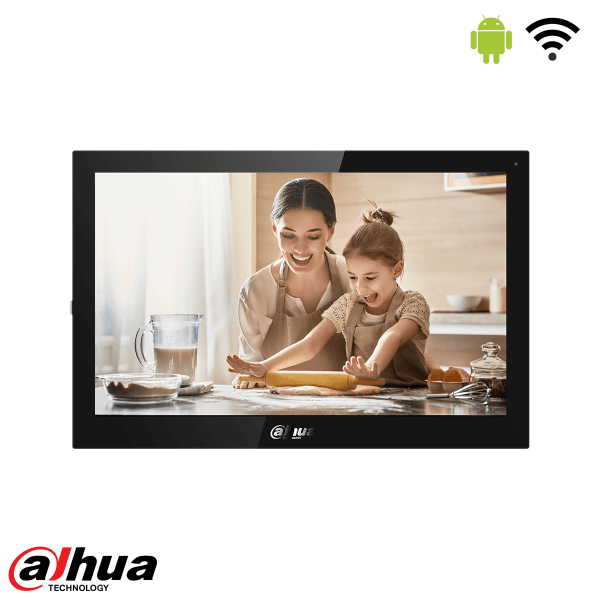 Dahua Android 10-inch digital indoor monitor ZWART