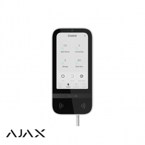 Ajax KeyPad TouchScreen Fibra, wit