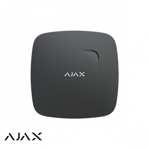 Ajax FireProtect Plus, zwart, draadloze optische rookmelder met CO melder