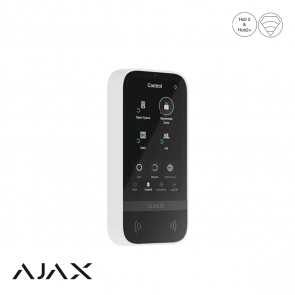 Ajax KeyPad draadloos touchscreen, wit