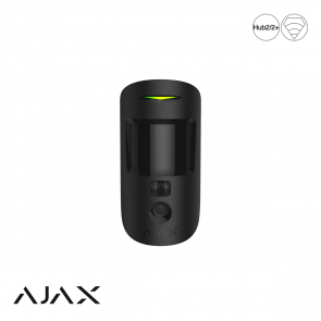Ajax MotionCam Photo On Demand, zwart