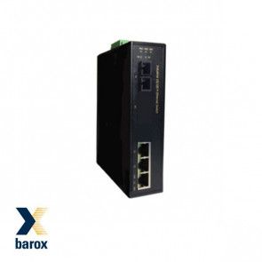 Barox Industrial Switch 3xRJ45, 2xSFP uplink DIN-rail