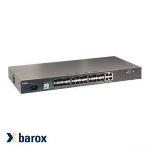 Barox 19" Switch 24xSFP Managed and DMS