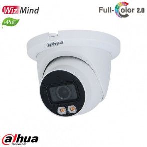 Dahua 4MP Full-color Fixed-focal Warm LED Eyeball WizMind Network Camera 2.8mm