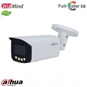 Dahua 4MP Full-color 2.0 Fixed-focal Warm LED Bullet WizMind Network Camera 2.8mm