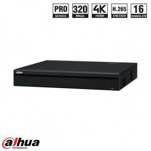 Dahua 16CH 1.5U 4K H.265 Network Video Recorder incl. 2 TB HDD