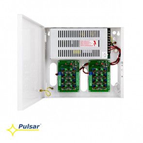 Pulsar Voedingskast Multi-output 12Vdc 14A - 16x 0,87A outputs