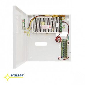 Pulsar Voedingskast Multi-output 12Vdc 11A 17Ah. 9x 1A outputs.