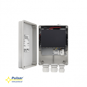 Pulsar Voedingskast incl 6-P switch en voeding voor 4 IP cameras