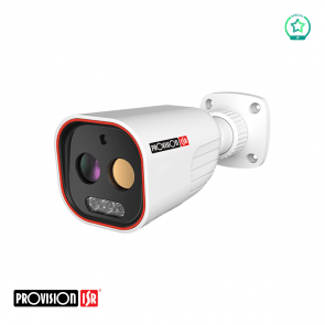 Provision 5MP Thermal Dual Lens Hybrid Bullet IP Camera, 7.0/8.0mm