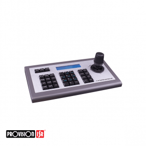 Provision Keyboard with joystick to control PTZ and DVR