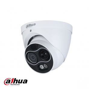 Dahua 4MP Thermal 256x192 Network Mini Hybrid Eyeball Camera (Thermal: 7mm / Visual: 8mm)