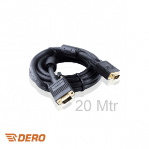 VGA kabel (male/male) 20 meter