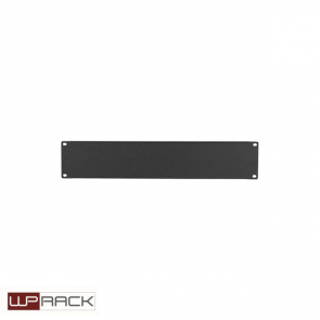 WP Blindpaneel 2HE zwart RAL9005
