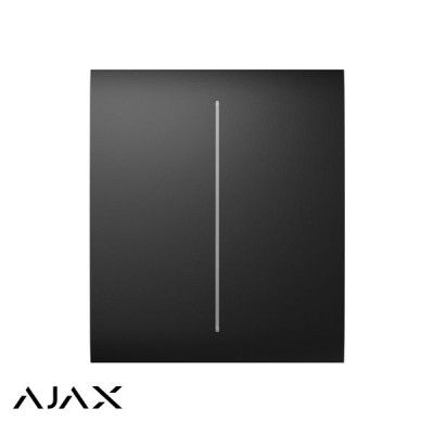 Ajax CenterButton 2-gang Zwart