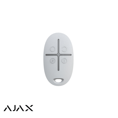 Ajax SpaceControl, wit, draadloze afstandsbediening