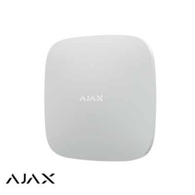 Ajax Hub 2 Plus, wit, met 2x GSM 4G, Wifi en LAN communicatie