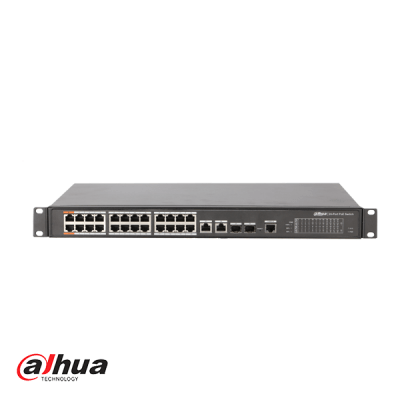 Dahua 24-port Managed Layer 2 PoE Switch
360W