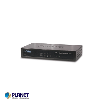 Planet 8 poort gigabit switch