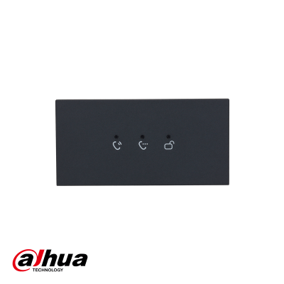 Dahua Modular LED Indicator Module, half unit Zwart